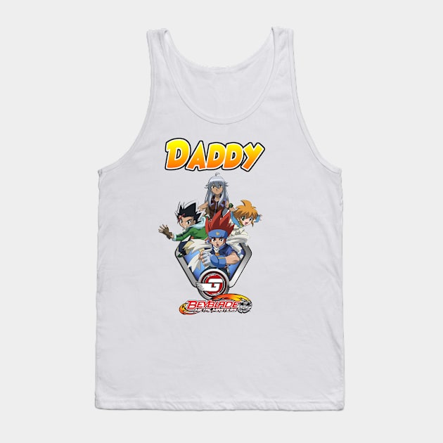 Beyblade of Daddy Tank Top by FirmanPrintables